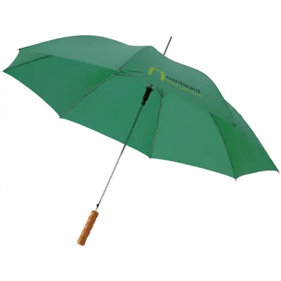23" Auto Open Umbrella With Wooden Handle