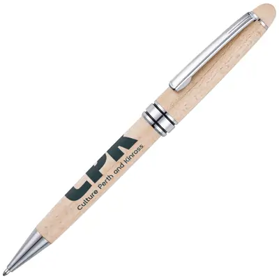 Birch Wood Solar Ballpen