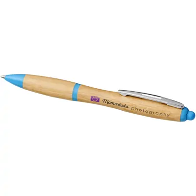 Curvy Eco Bamboo Ballpoint Pen