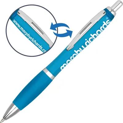 Curvy Printed Pens - 2 Sided