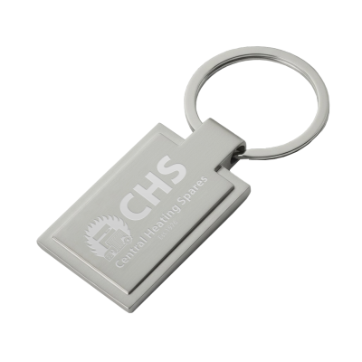 Titan Metal Keyring - Rectangle