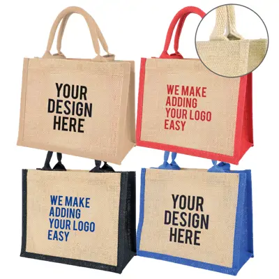 Mini Chicago Jute Bag