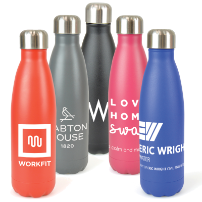 Saturn Matt 500ml Double Walled Metal Bottles