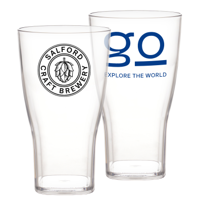 Recycled Plastic Pint Tumbler