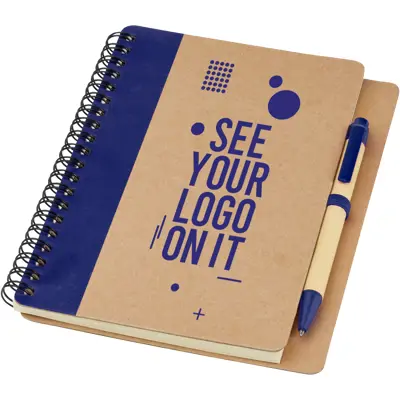 Recycled Notebook and Pen Set