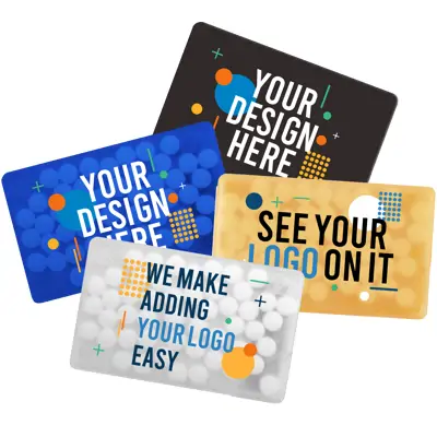 Promotional Sugar Free Mint Cards