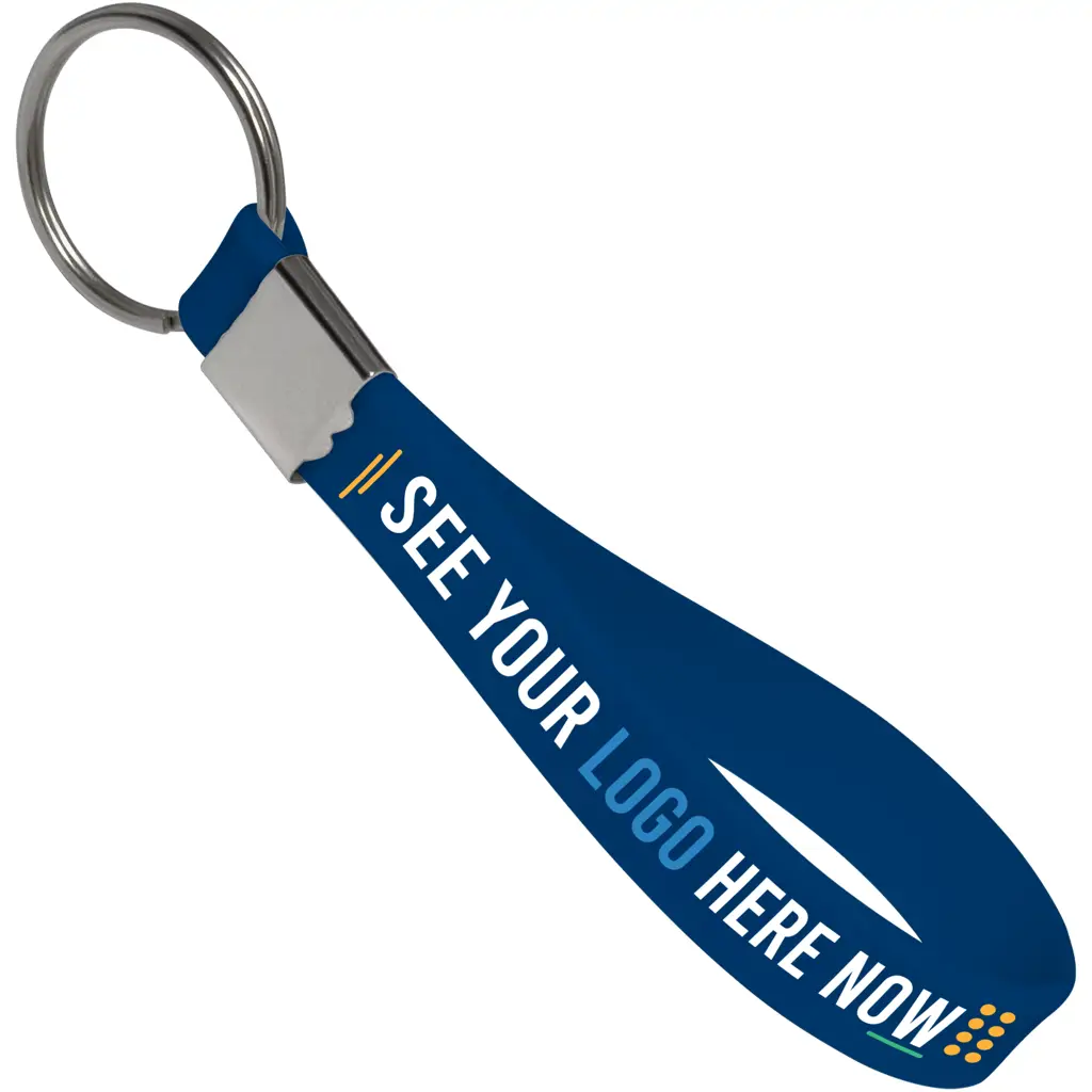 Silicone Ad Loop Keyring | Hotline