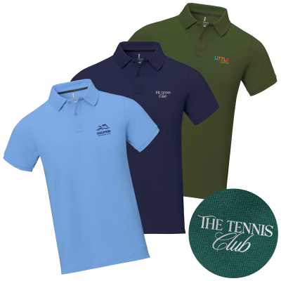 Calgary Short Sleeve Men’s Polo - Embroidered