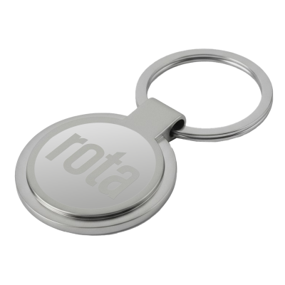 Titan Metal Keyring - Round