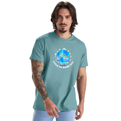 Beagle Short Sleeve Men’s T-Shirt - Front Full Colour