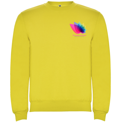 Clasica Unisex Crewneck Sweater - Left Chest Full Colour