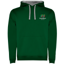 Bottle green - Marl Grey