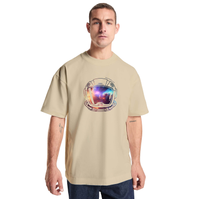 Chow Oversized Short Sleeve Unisex T-Shirt - Front Full Colour
