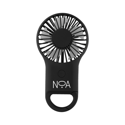 Rechargeable Carabiner Hand Fan