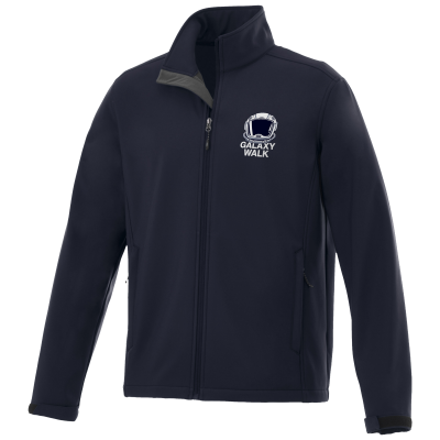 Maxson Men’s Softshell Jacket - Left Chest Full Colour