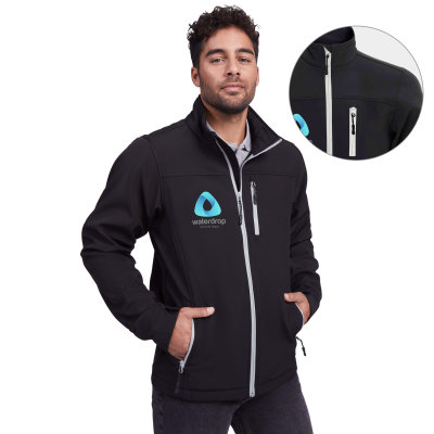 Antartida Men’s Softshell Jacket - Right Chest Full Colour