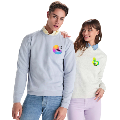 Clasica Unisex Crewneck Sweater - Left Chest Full Colour