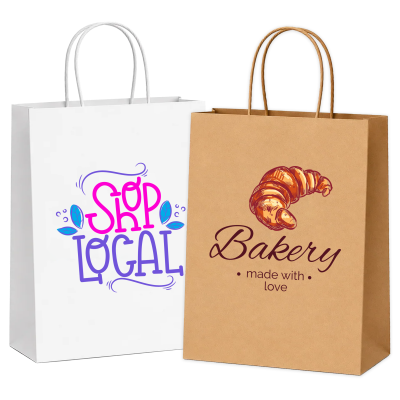 Large Twisted Handle Paper Bag