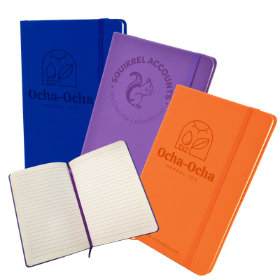 Debossed Everyday A5 Soft Touch Lined Notebook