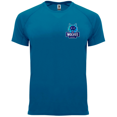 Roly Men's Short Sleeve Performance Sports T-Shirt - Left Chest Full Colour
