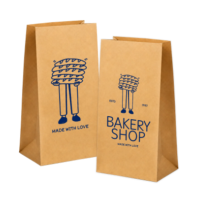Small Block Bottom Paper Bag