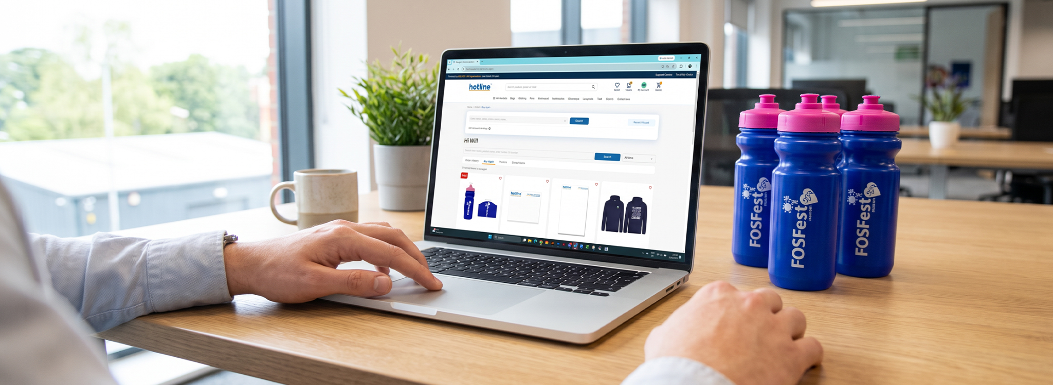 Buy Again: Re-order Promotional Products from Your Account