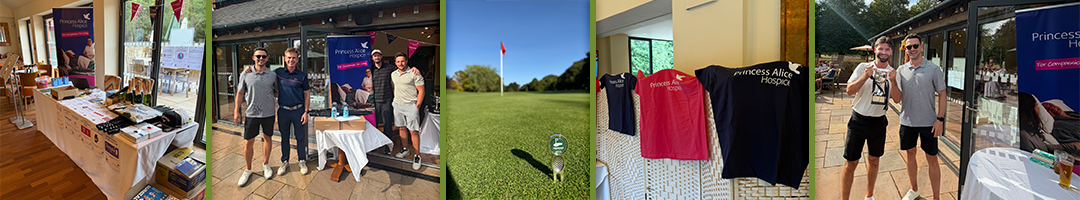 Phegsdann: Branded Golf Umbrellas and Ball Markers for a Charity Golf Day
