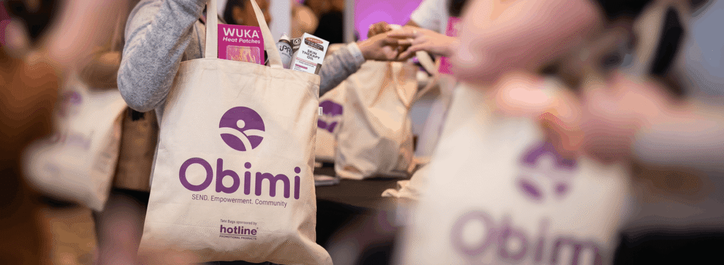 Obimi CIC: Branded Tote Bags as Welcome Packs for a Wellbeing Event