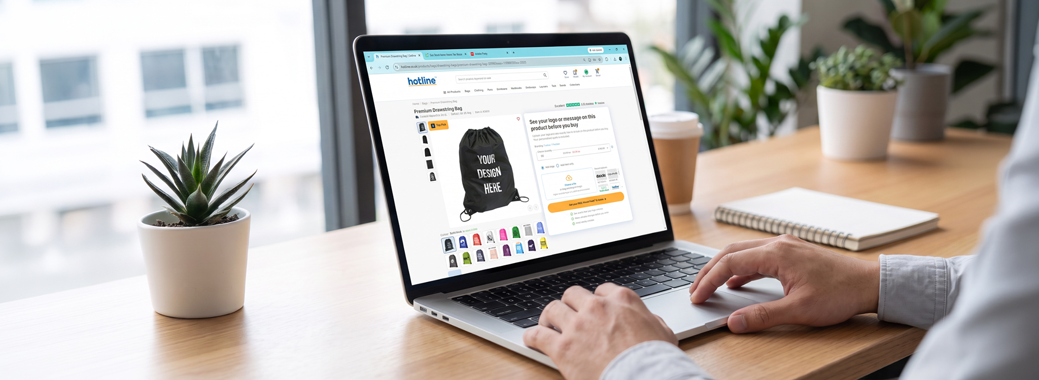 See Stock Levels Before You Order Promotional Products