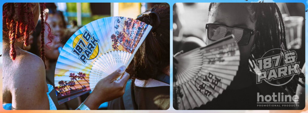 187 & Park: Branded Bamboo Fans for an Outdoor Summer Festivalpage