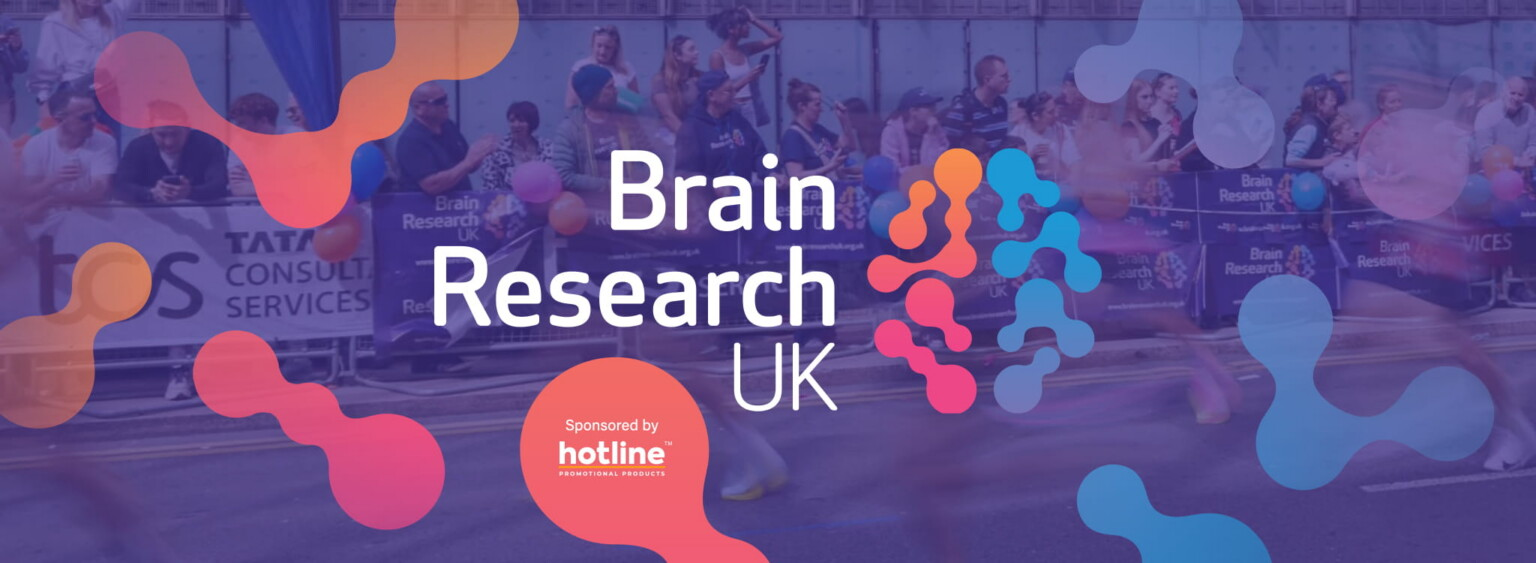 Brain Research UK: Branded Wristbands and Flags for the London Marathon